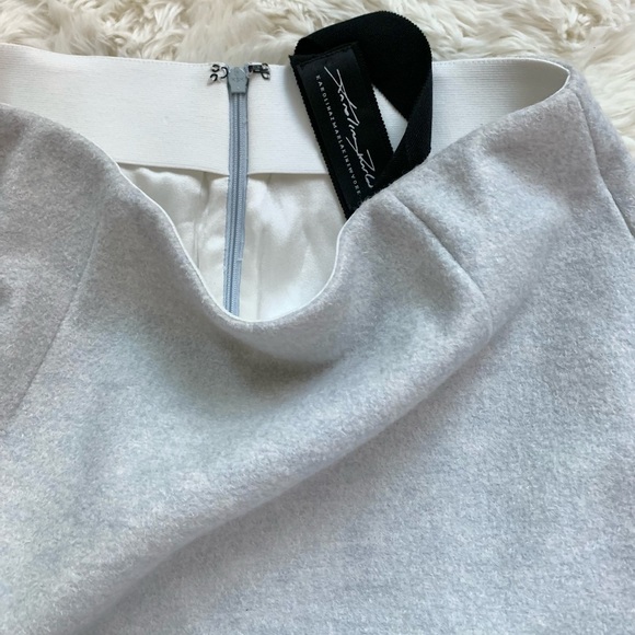 Karolina Zmarlak Asymetric Virgin Wool Skirt - Picture 7 of 16